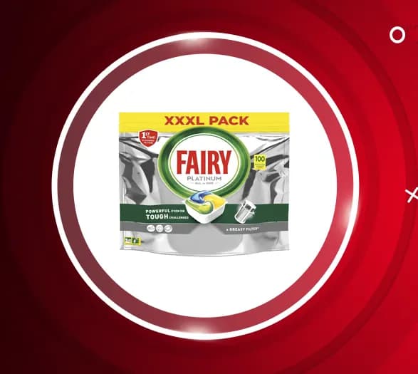 قرص ماشین ظرفشویی فیریFAiRY مدل Platinum All In One بسته(100 عددی) — تصویر ۳