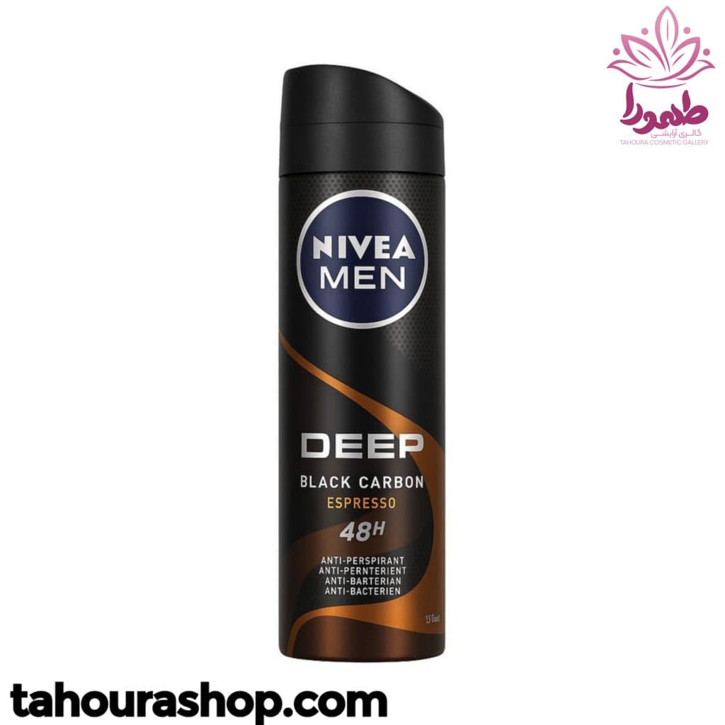 اسپری ضدتعریق مردانه DEEP Black Carbon Espresso نیوا — تصویر ۲