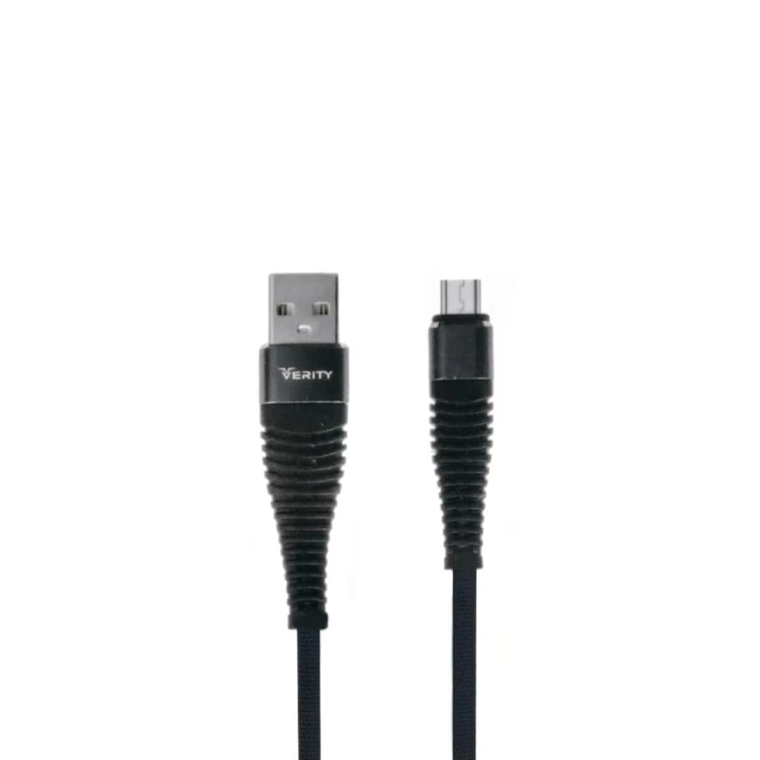 کابل دیتا و شارژ USB به MicroUSB وریتی مدل CB3135B-A