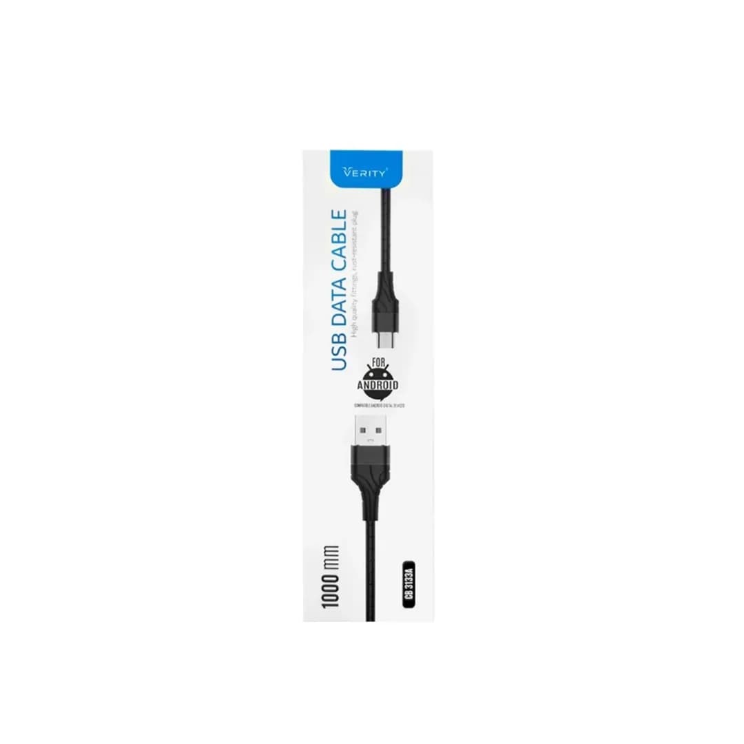کابل دیتا و شارژ USB به MicroUSB وریتی مدل CB3133A — تصویر ۲