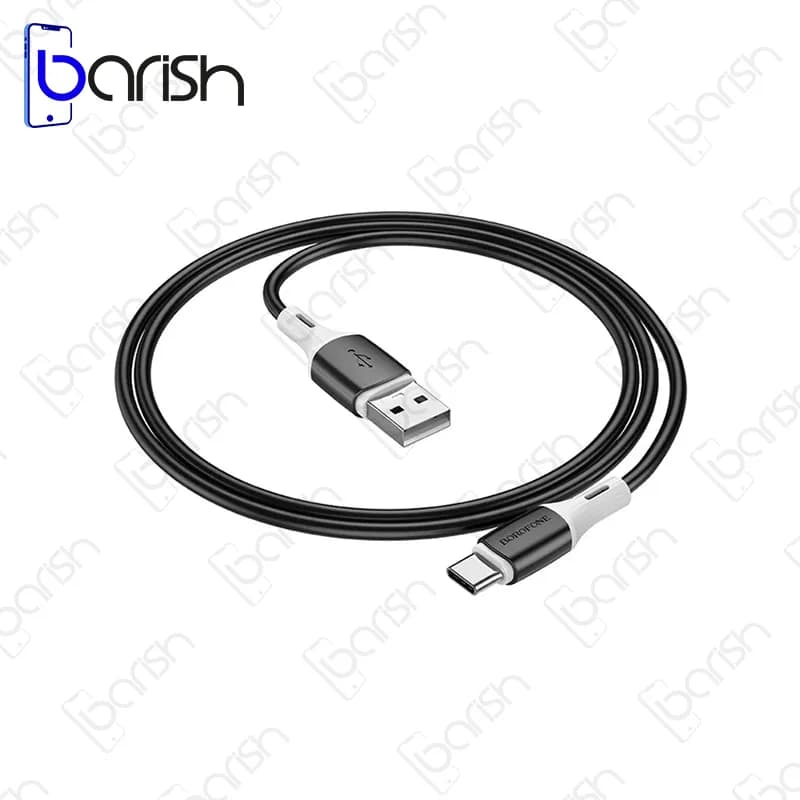 کابل دیتا و شارژ USB به Type-C بروفون مدل BX79 — تصویر ۴