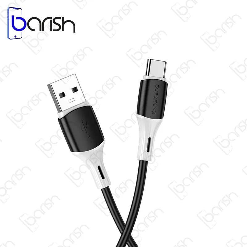 کابل دیتا و شارژ USB به Type-C بروفون مدل BX79