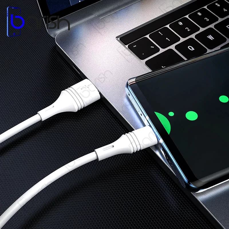 کابل شارژ USB به Type-C بروفون مدل BX43 — تصویر ۷