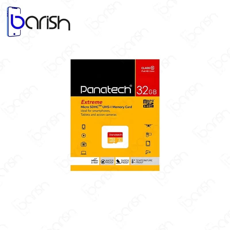 کارت حافظه میکرو SD پاناتک مدل Extreme ظرفیت 32 گیگابایت — تصویر ۲