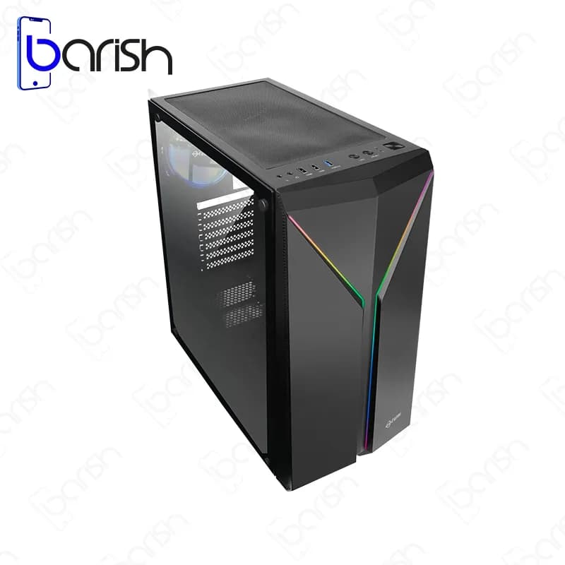 قاب کیس کامپیوتر گیمینگ RGB فاطر مدل FG-740L — تصویر ۵