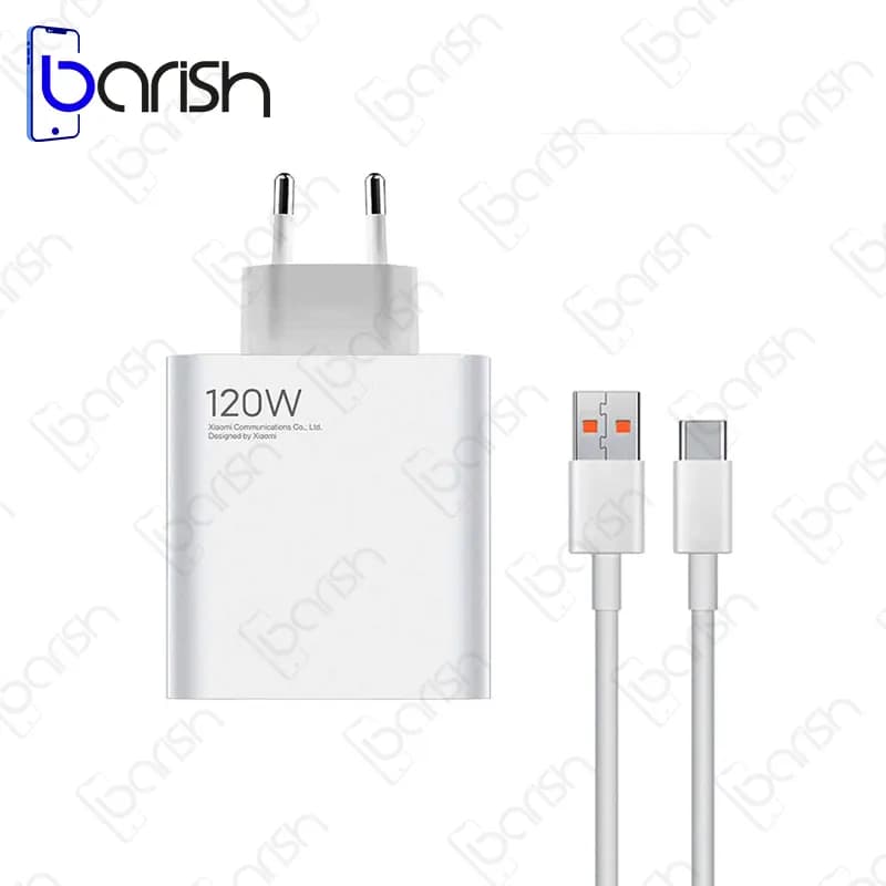 شارژر 120 وات شیائومی مدل MDY-13-EE همراه با کابل Type-C