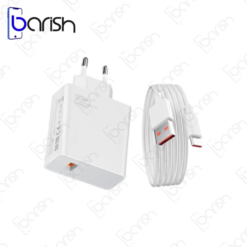 شارژر 120 وات شیائومی مدل MDY-13-EE همراه با کابل Type-C — تصویر ۳