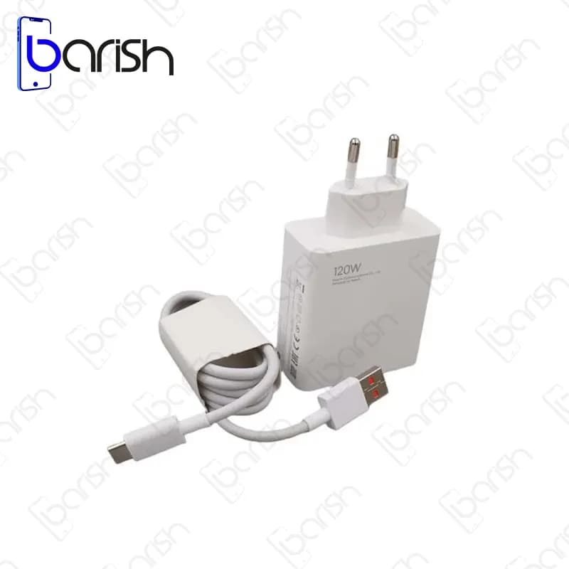 شارژر 120 وات شیائومی مدل MDY-13-EE همراه با کابل Type-C — تصویر ۲