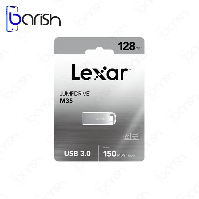 فلش مموری لکسار مدل M35 ظرفیت 128 گیگابایت USB3.0 — تصویر ۲