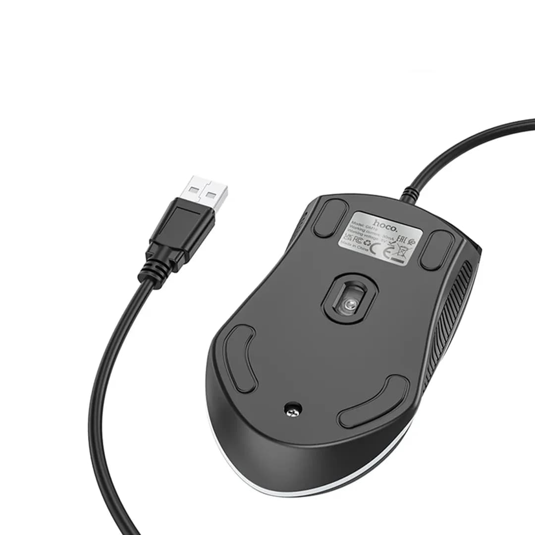 موس گیمینگ سیمی RGB هوکو مدل GM19 — تصویر ۴