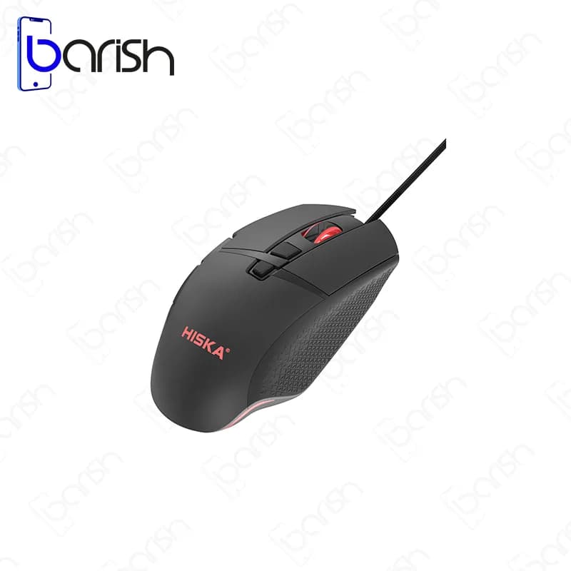 موس گیمینگ سیمی RGB هیسکا مدل HX-MOG335 — تصویر ۴