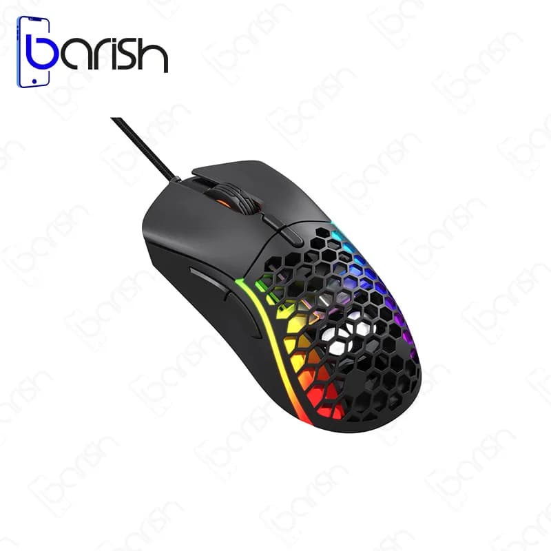 موس گیمینگ سیمی RGB هیسکا مدل HX-MOG340 — تصویر ۸