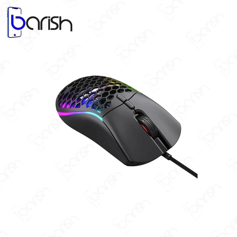 موس گیمینگ سیمی RGB هیسکا مدل HX-MOG340 — تصویر ۴