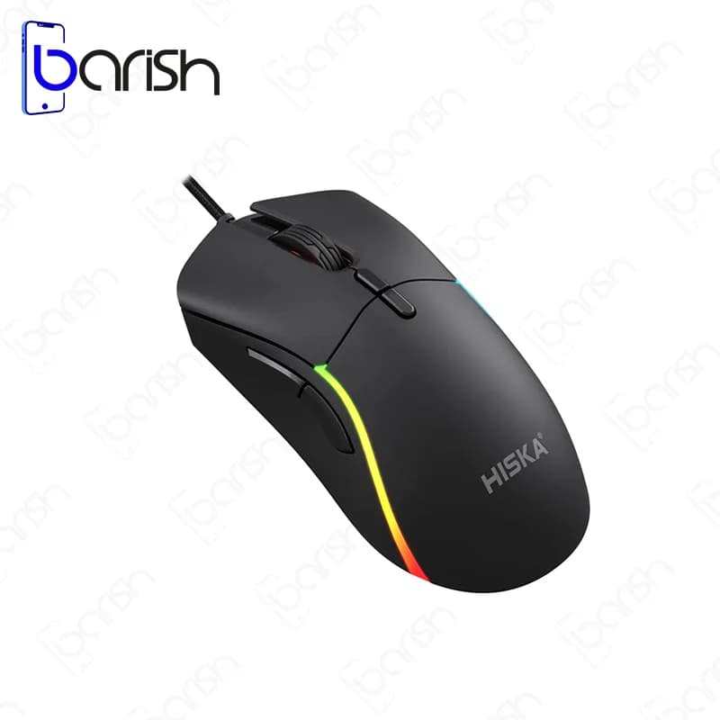 موس گیمینگ سیمی RGB هیسکا مدل HX-MOG340 — تصویر ۵