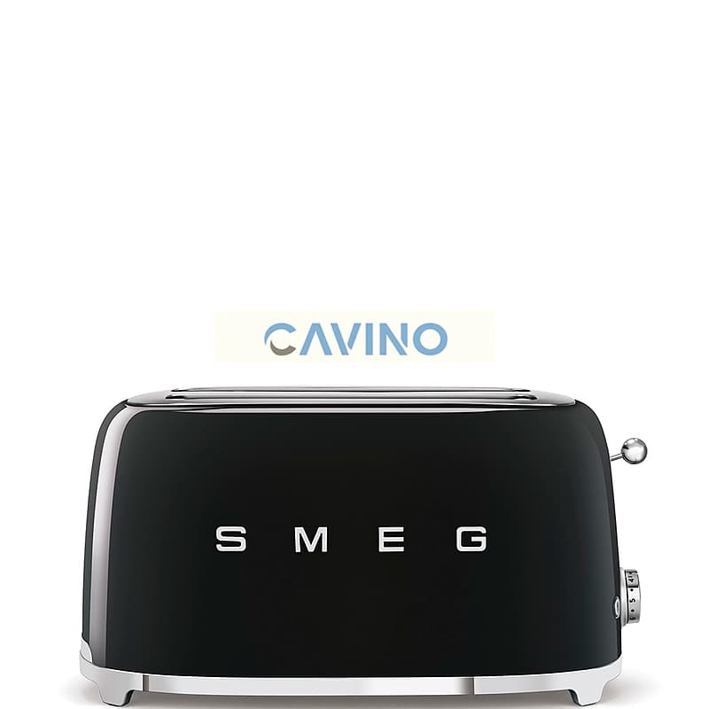 توستر اسمگ ۴ اسلایس رنگ مشکی SMEG TSF02BLUK
