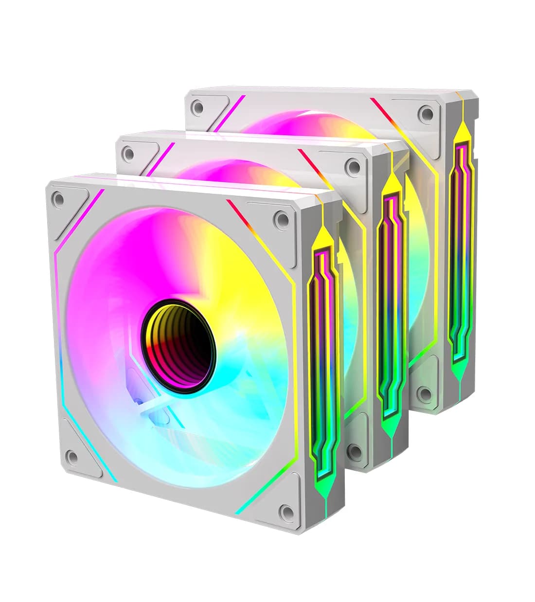 فن کیس REDRAGON مدل GC-F015 White — تصویر ۴