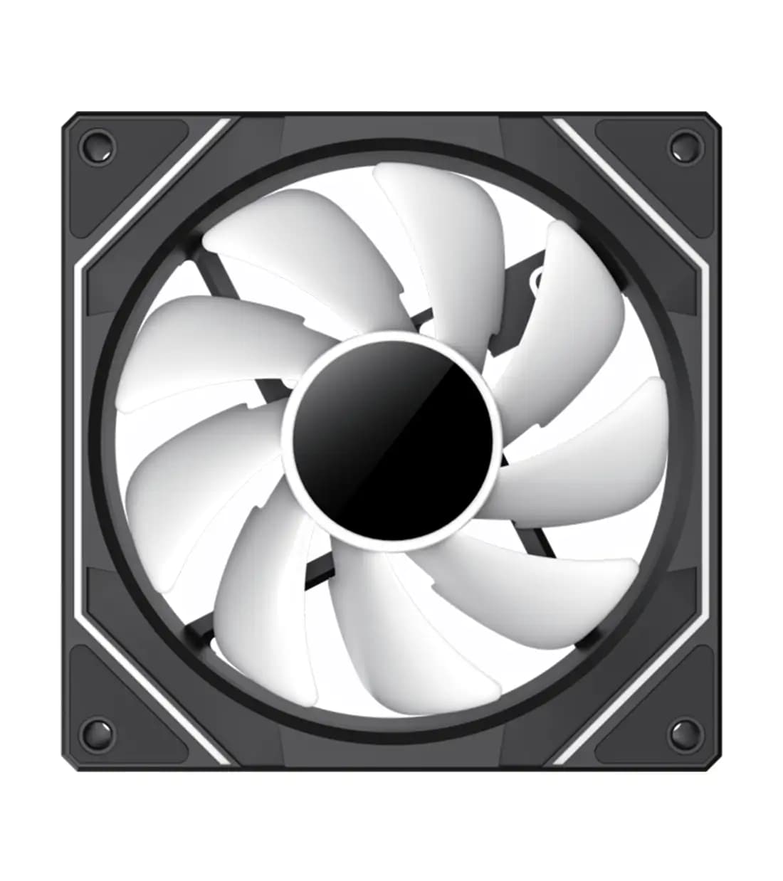 فن کیس برند GAMEMAX مدل FN12A-S8I Black — تصویر ۴