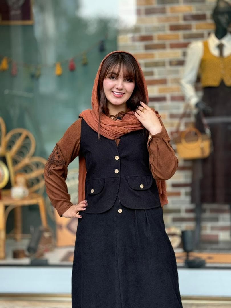 ست ترانه کبریتی مشکی قهوه ای شکلاتی — تصویر ۲