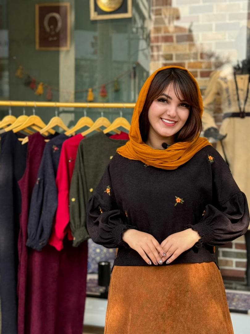 کراپ گلاره مشکی — تصویر ۲