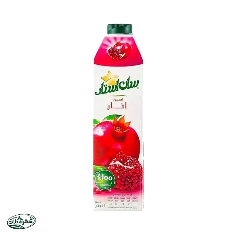 ابمیوه سان استار انار 1ل