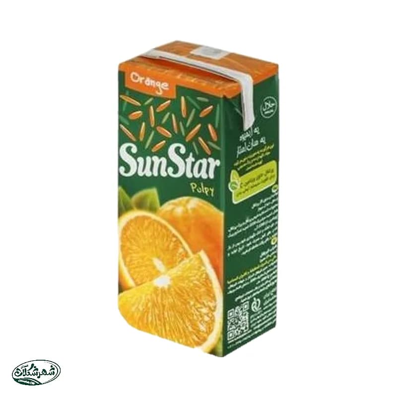 ابمیوه سان استار پرتقال 200م