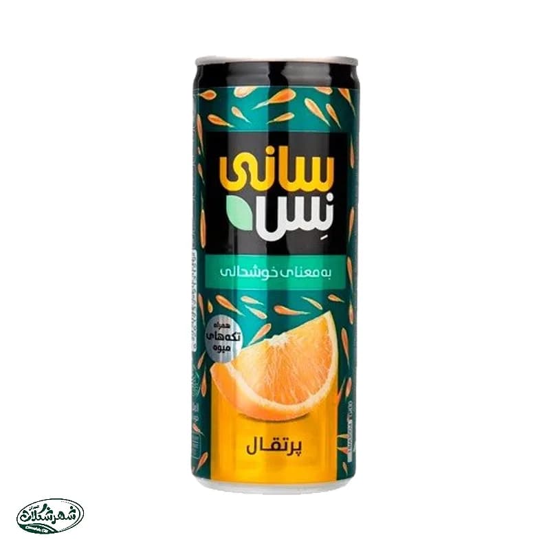ابمیوه قوطی سانی نس پرتقال