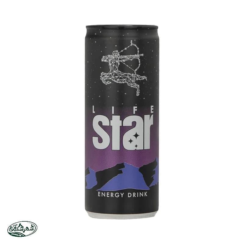 انرژی زا 250سی سی ساده بلک لایف استار