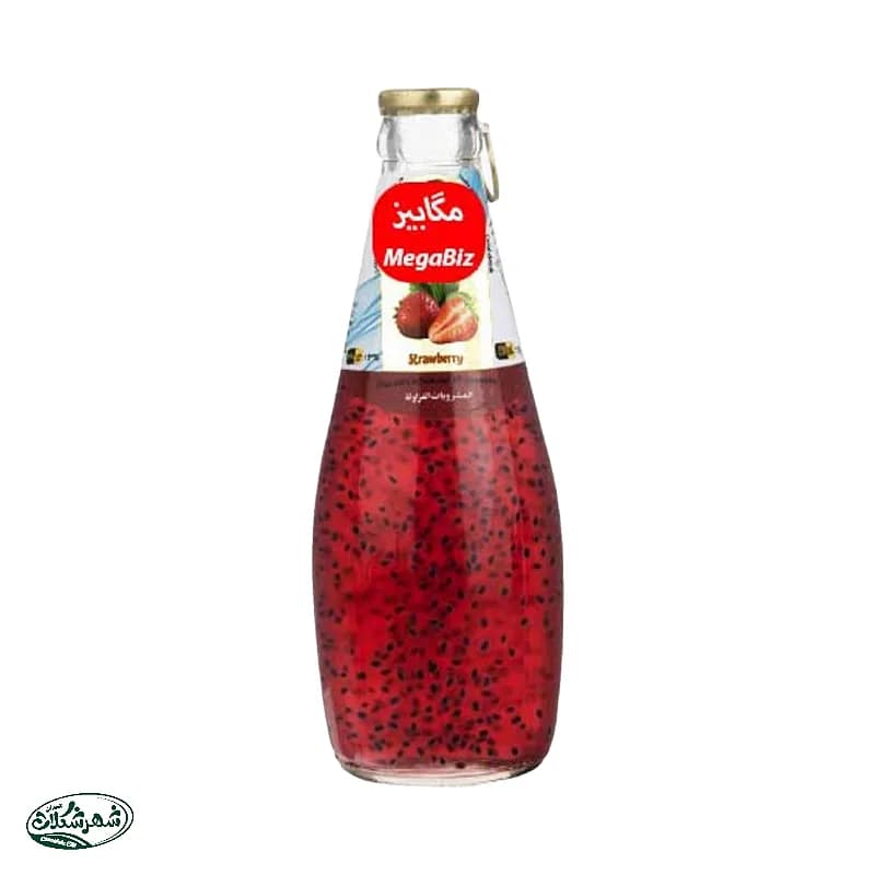 تخم شربتی مگابیز توت فرنگی