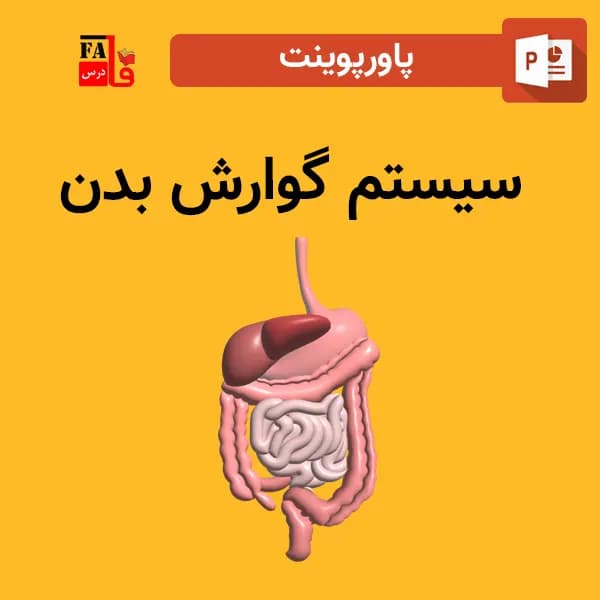 پاورپوینت سیستم گوارش بدن