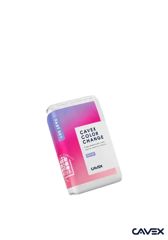 آلژینات هوشمند تغییر رنگ | Cavex ColorChange Alginate