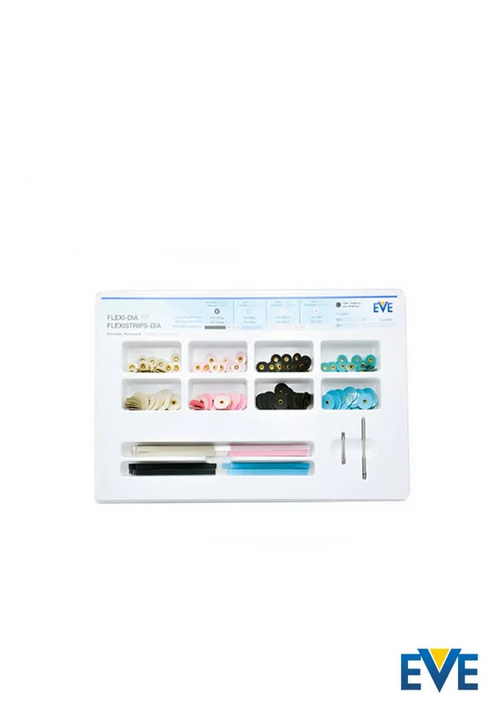 دیسکهای الماسه پالیش کامپوزیت ، پرسلن کد 9009 EVE – FLEXISTRIPS-DIA