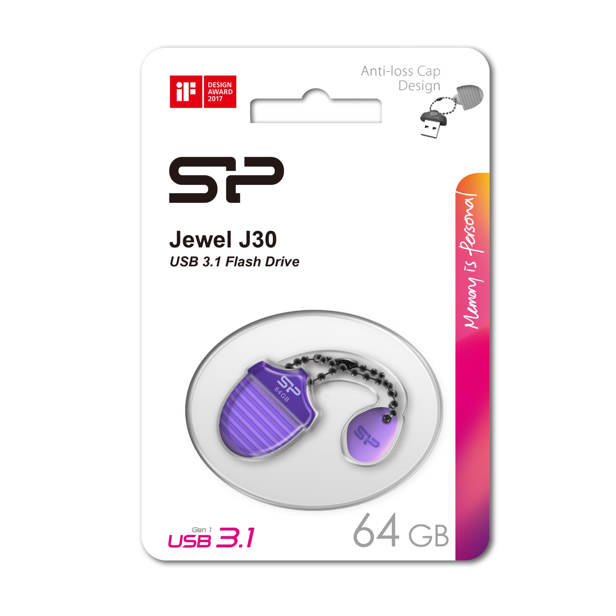 فلش مموری 32 گیگابایتی مدل Jewel J30 سیلیکون پاور — تصویر ۳