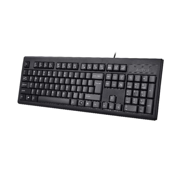 کیبورد و ماوس باسیم ای فورتک KR-8520DS با حروف فارسی