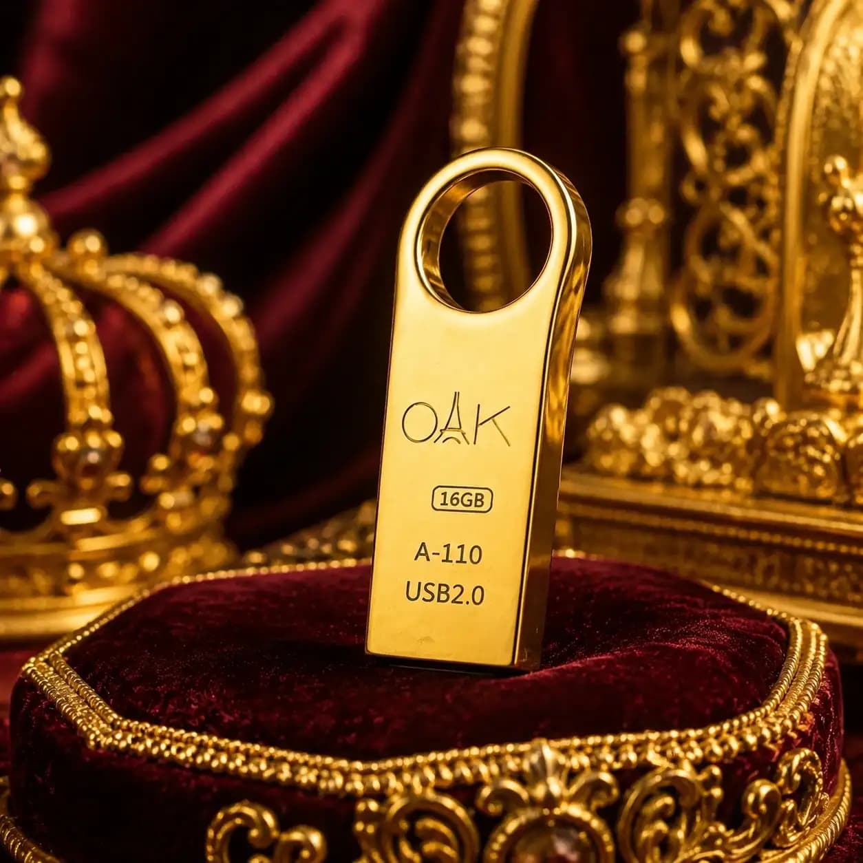 فلش مموری OAK A-110 ظرفیت 16 گیگابایت | USB 2.0،فروش اقساطی — تصویر ۲