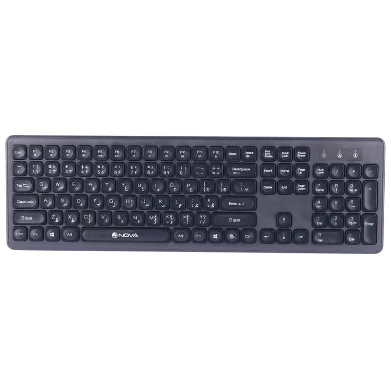 کیبورد و ماوس (کمبو) بی سیم نوا NKM-1401WL