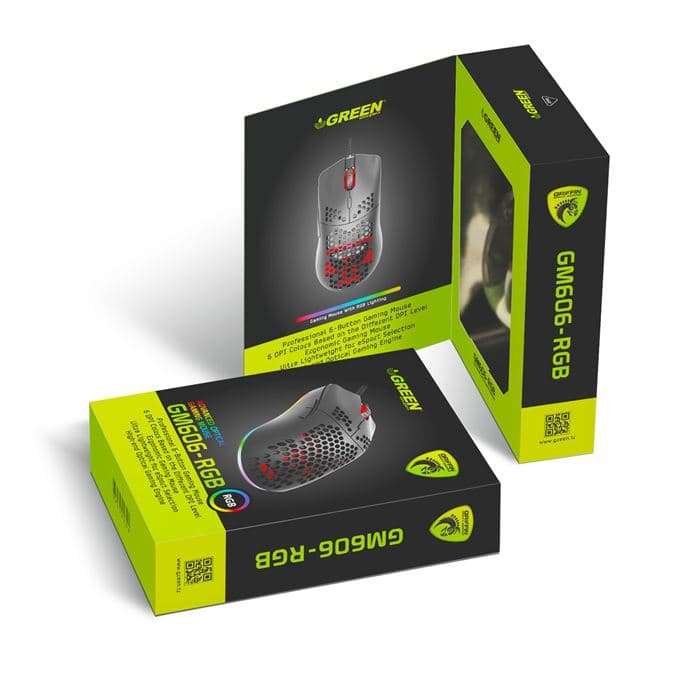 ماوس مخصوص بازی گرین مدل GM 606 RGB — تصویر ۲