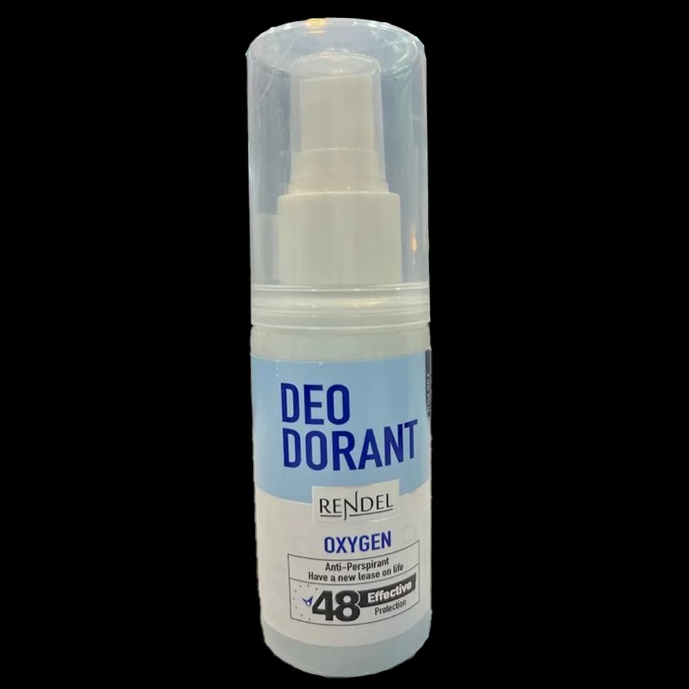 اسپری ضد تعریق بدن رندل (Rendel) مدل Oxygen حجم 90 میل – محافظت 24 ساعته، رایحه خنک و تازه، مناسب آقایان