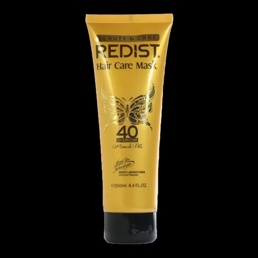 ماسک موی تیوپی چهل گیاه ردیست (REDIST) حجم 250 میل – تقویت کننده، نرم کننده و احیا کننده مو