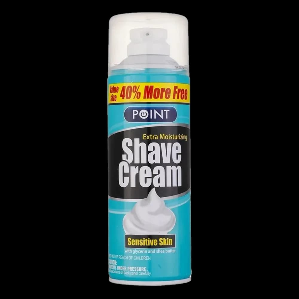 فوم اصلاح پوینت (Point) مدل Extra MOISTURIZING حجم 400 میل – مرطوب کننده قوی، اصلاحی نرم و راحت