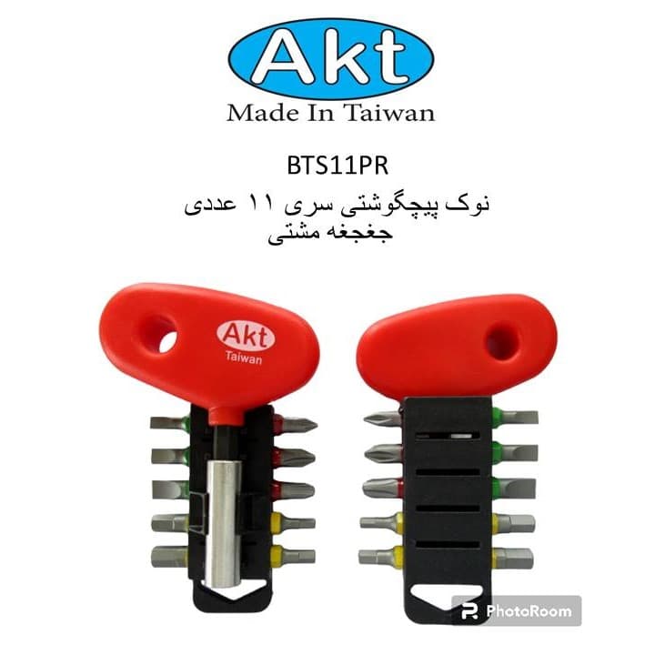 مجموعه 11 عددی پیچ گوشتی آکرافت مدل BTS11T