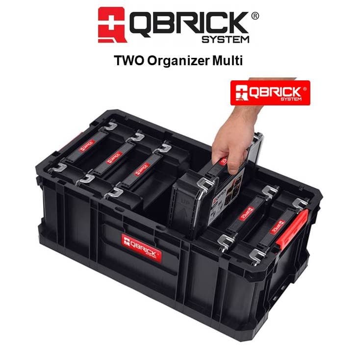 ست جعبه ابزار ارگانایزر تخصصی کیوبریک 6 عددی مدل TWO Organizer Multi — تصویر ۳
