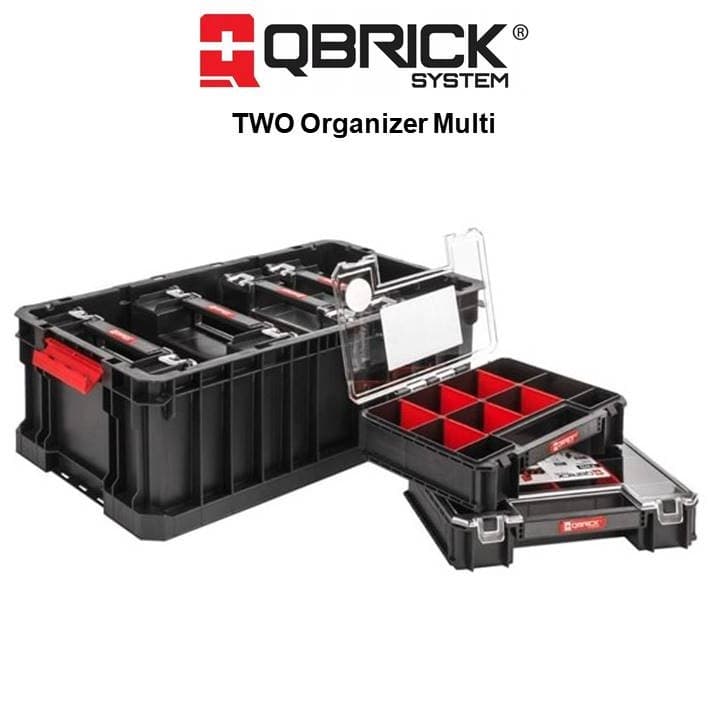 ست جعبه ابزار ارگانایزر تخصصی کیوبریک 6 عددی مدل TWO Organizer Multi