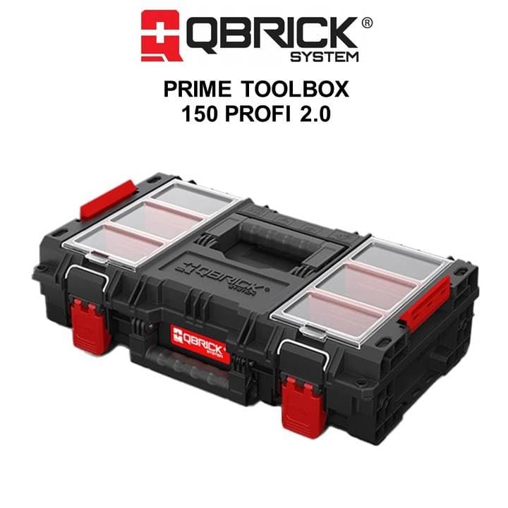 جعبه ابزار تخصصی کیوبریک مدل PRIME Toolbox 150 Profi 2.0