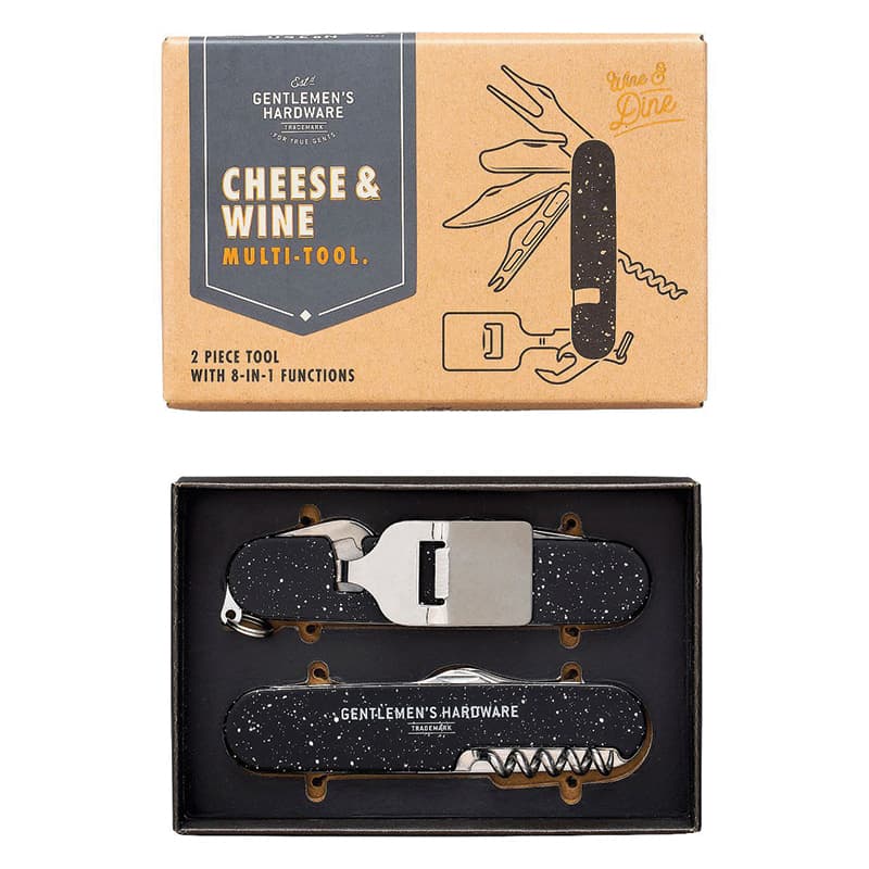 ابزار چندکاره پنیر و نوشیدنی جنتلمنز هاردور مدل Cheeses & Wine Multi Tool — تصویر ۳