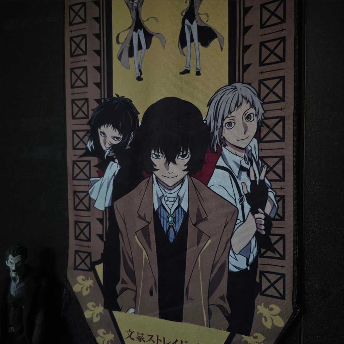 پرچم آویز دکوراتیو سگ های ولگرد بانگو | Bungo Stray Dogs — تصویر ۲