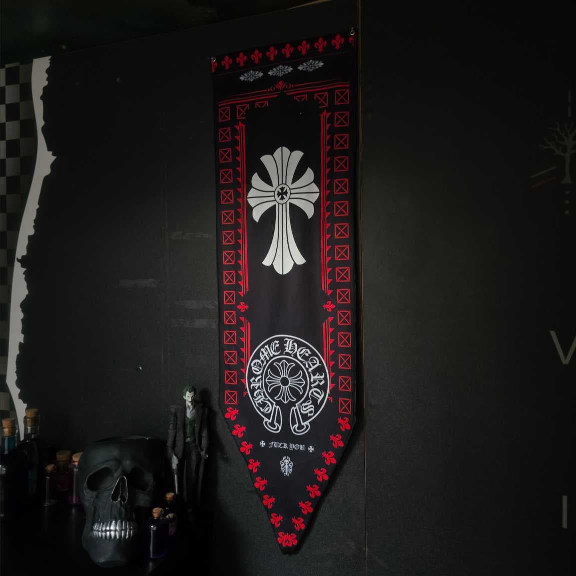 پرچم آویز دکوراتیو کروم هارتز | Chrome Hearts