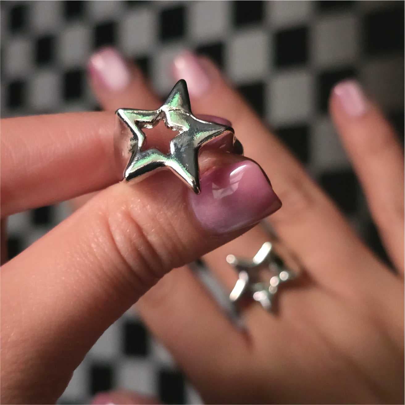 انگشتر پینترستی ستاره ⭐