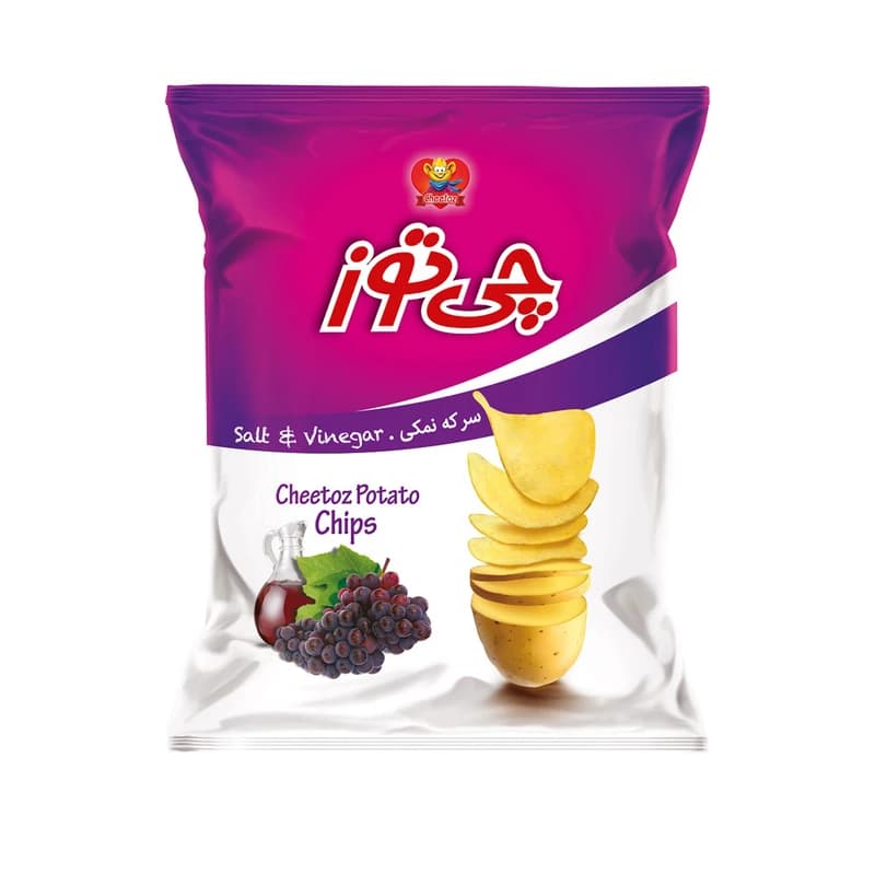 چیپس سرکه نمکی چی توز