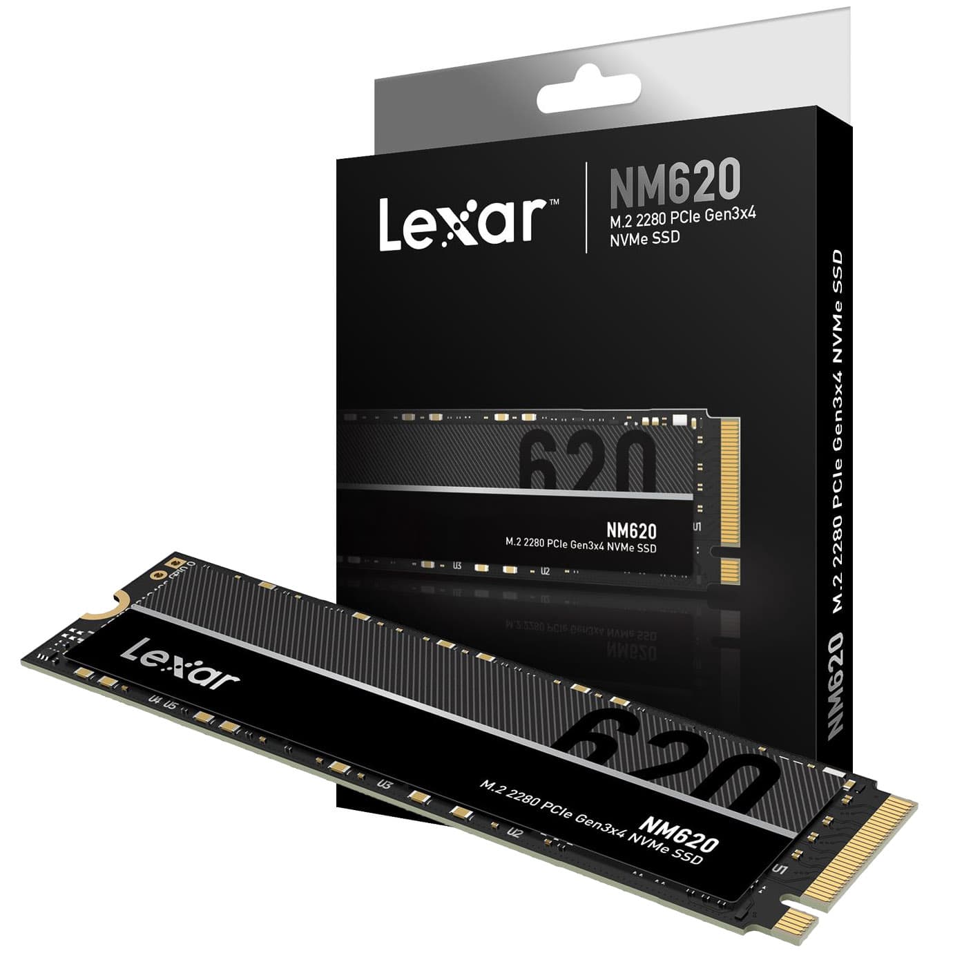 حافظه اس‌اس‌دی لکسار LEXAR NM620 NVME 1TB M2 — تصویر ۵