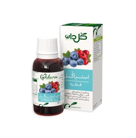 قطره گیاهی استراگل گل دارو 30 میلی لیتر — تصویر ۳